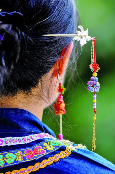 壮族麽乜：一根彩线穿古今CQ9电子平台广西右江(图4)